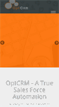 Mobile Screenshot of optcrm.com